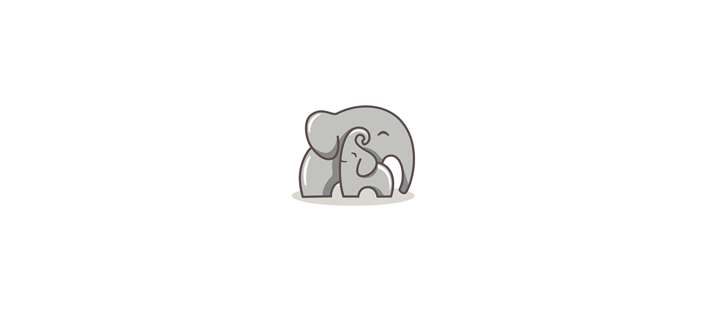 brand identity product design  Health Packaging Brand Design elephant baby cute mother logo