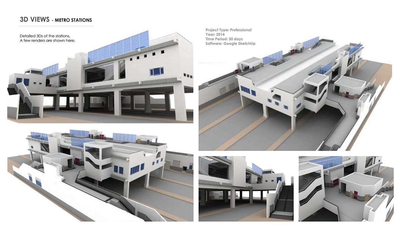 architecture metro rail Urban Design