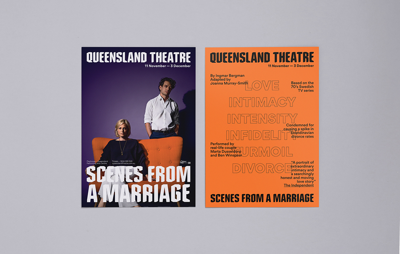 Theatre arts Musical Brisbane Australia Queensland typographic play colour Typeface