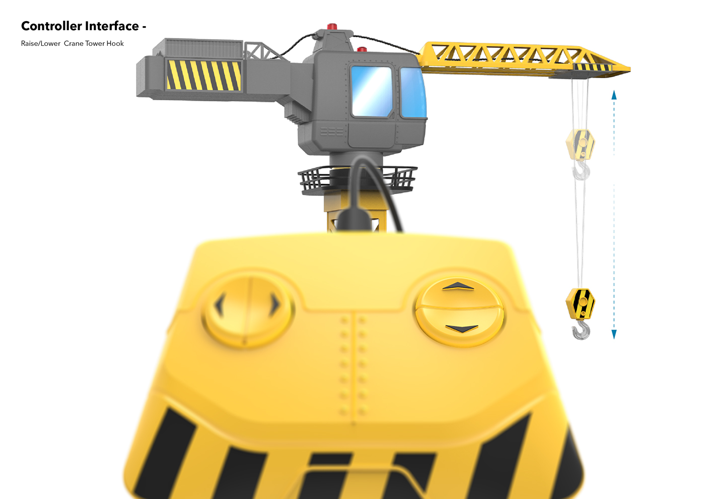 toy crane controller