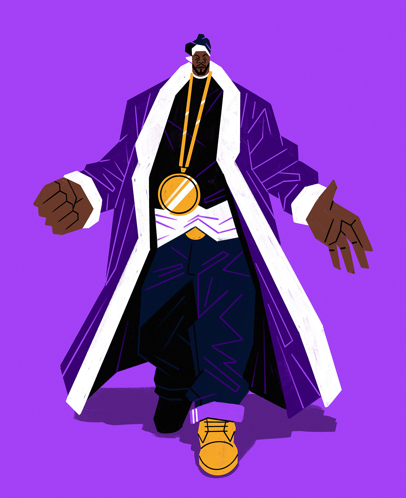 characters design graphic hip hop ILLUSTRATION  Illustrator portrait