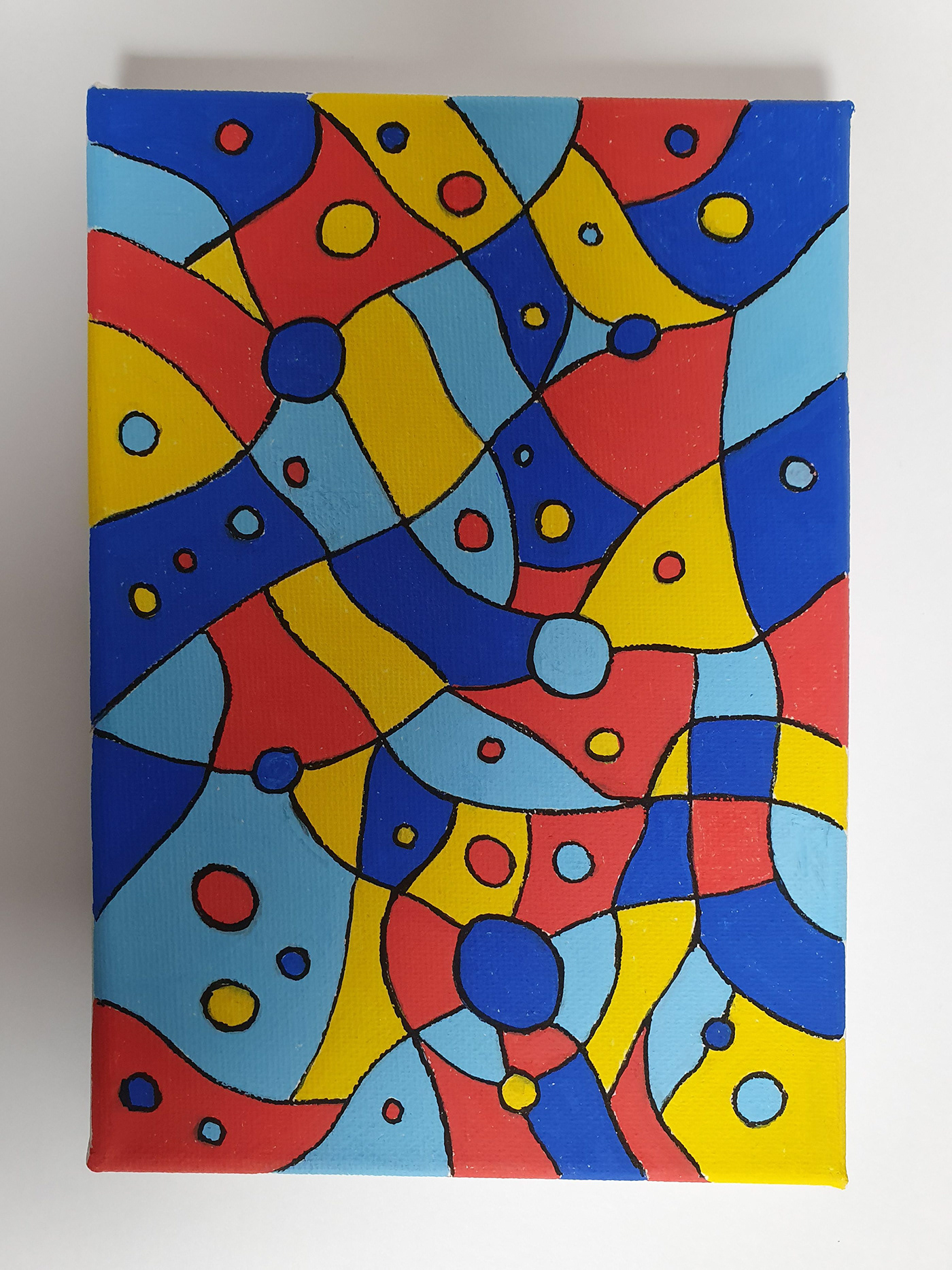 abstract art Drawing  modern painting   pen Posca