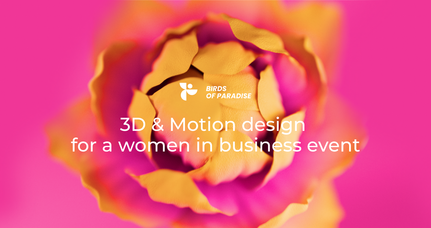 Guam 3D motion graphics  motion design motion Flowers 3D flower blender 3d modeling Render