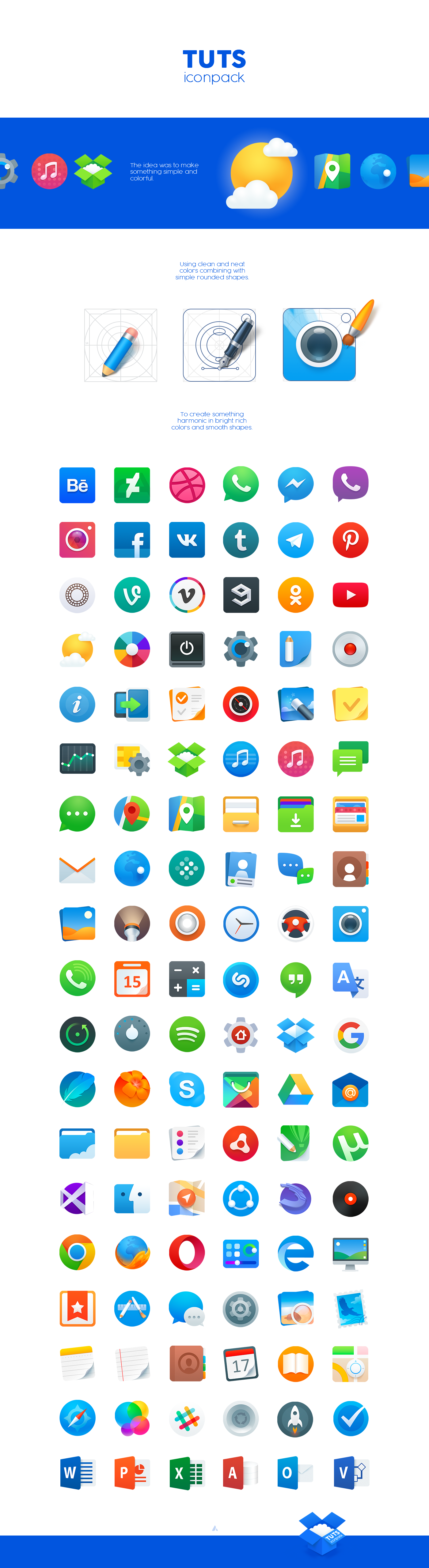 Icon icons android tuts iconpack colorful free