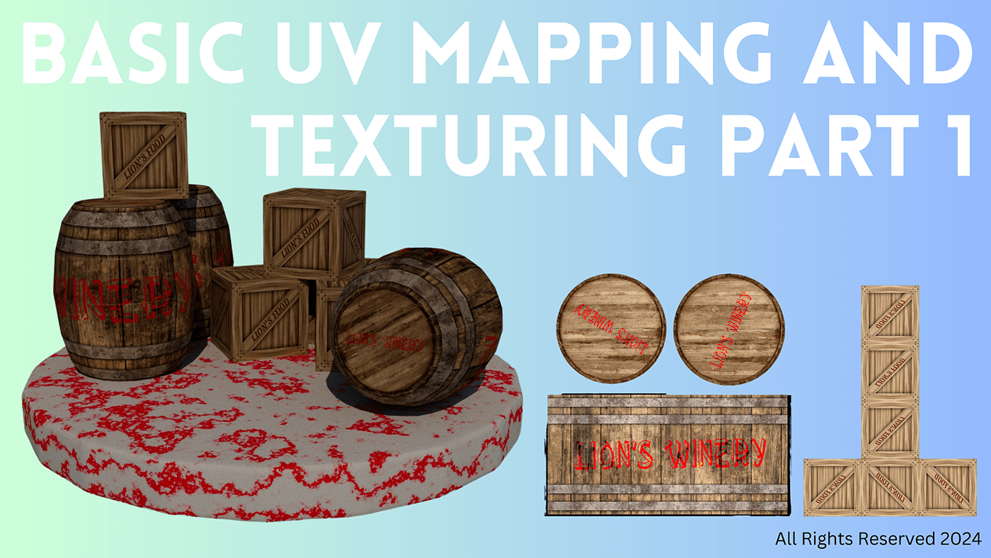 3D Maya texture Uv mapping 3d modeling CLIP STUDIO PAINT photoshop modeling texturing Render