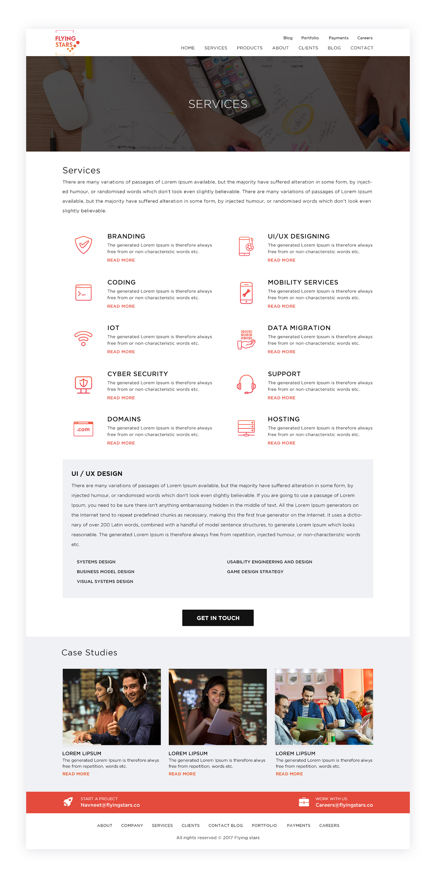 web development  Web Design  bootstrap grids creative layout business online services corporate