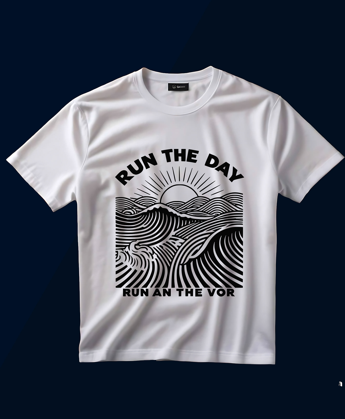 Running t shirt  design