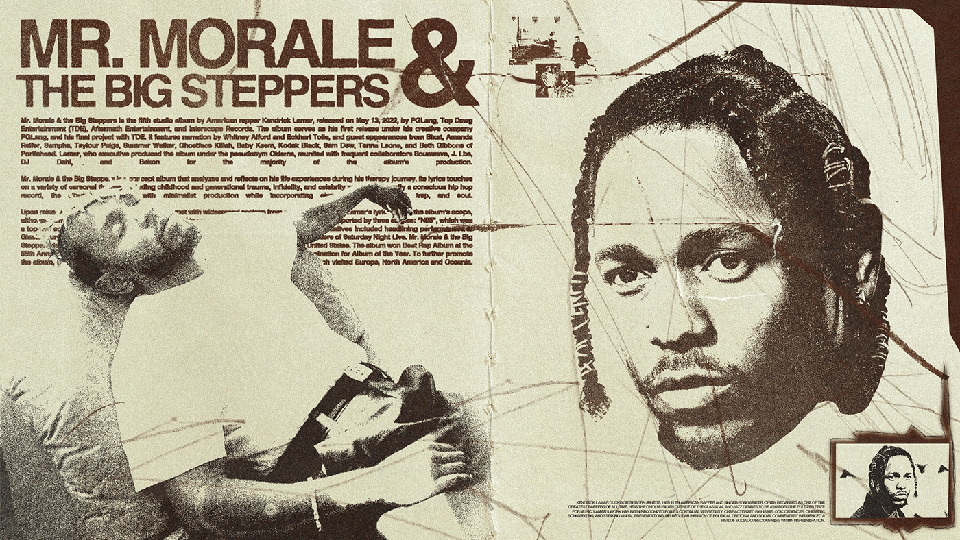 poster Poster Design cover Cover Art artwork kendrick lamar music Digital Art  Drawing  rap