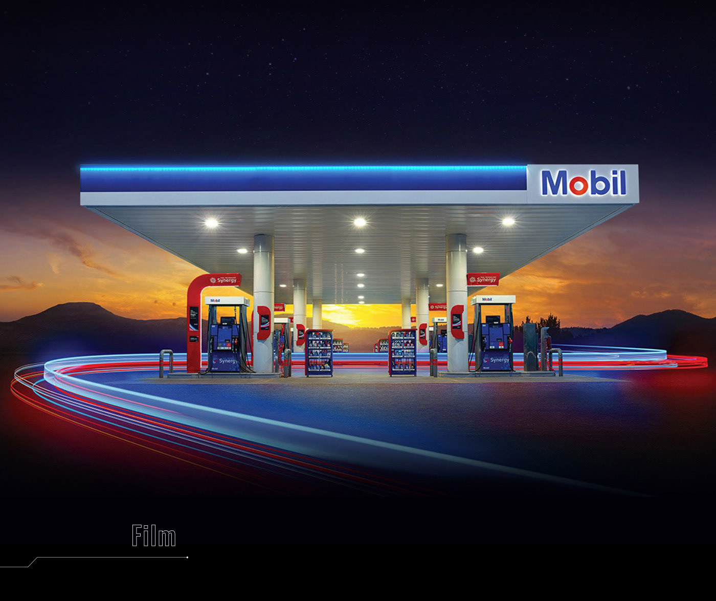 caminos elige el movimiento fuels gasolina mobil elección Lubes