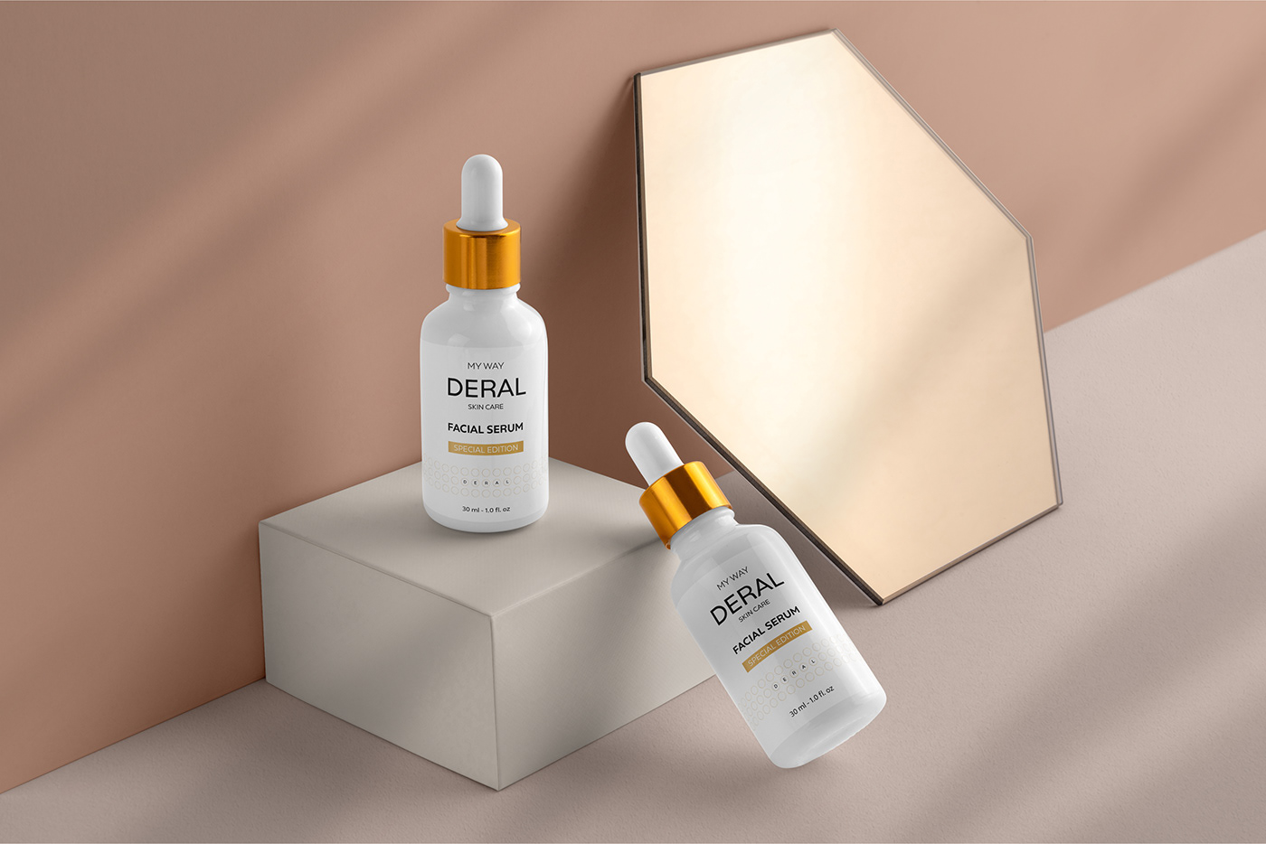 beauty Brand Design branding  Cosmetic identity Myway Packaging skincare
