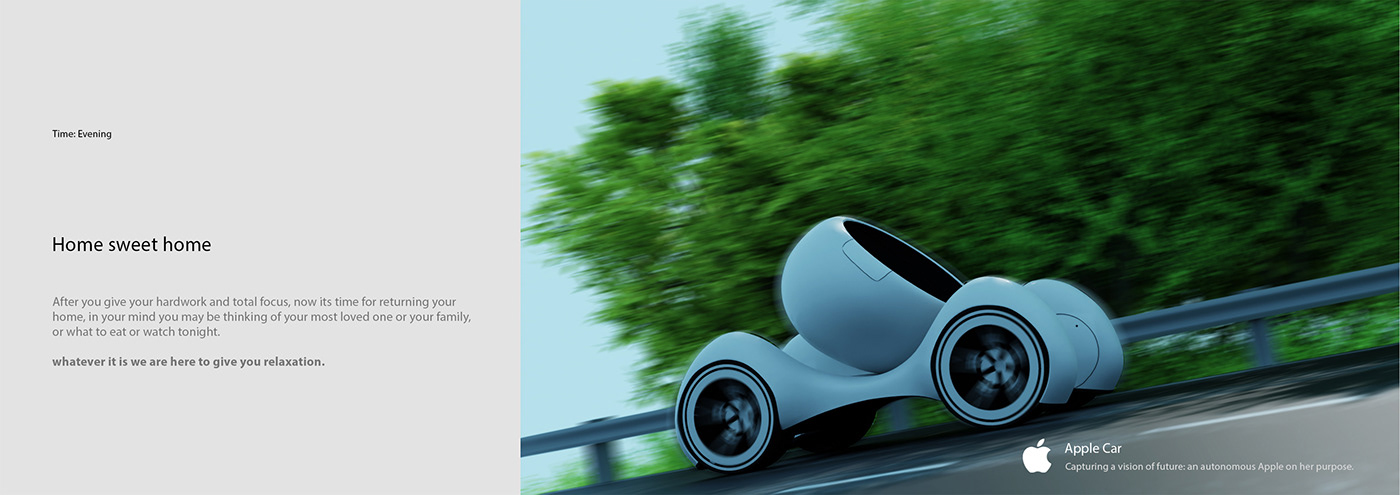 apple Automotive design car concept futurecar industrial design  microcar portfolio product design  Transportation Design