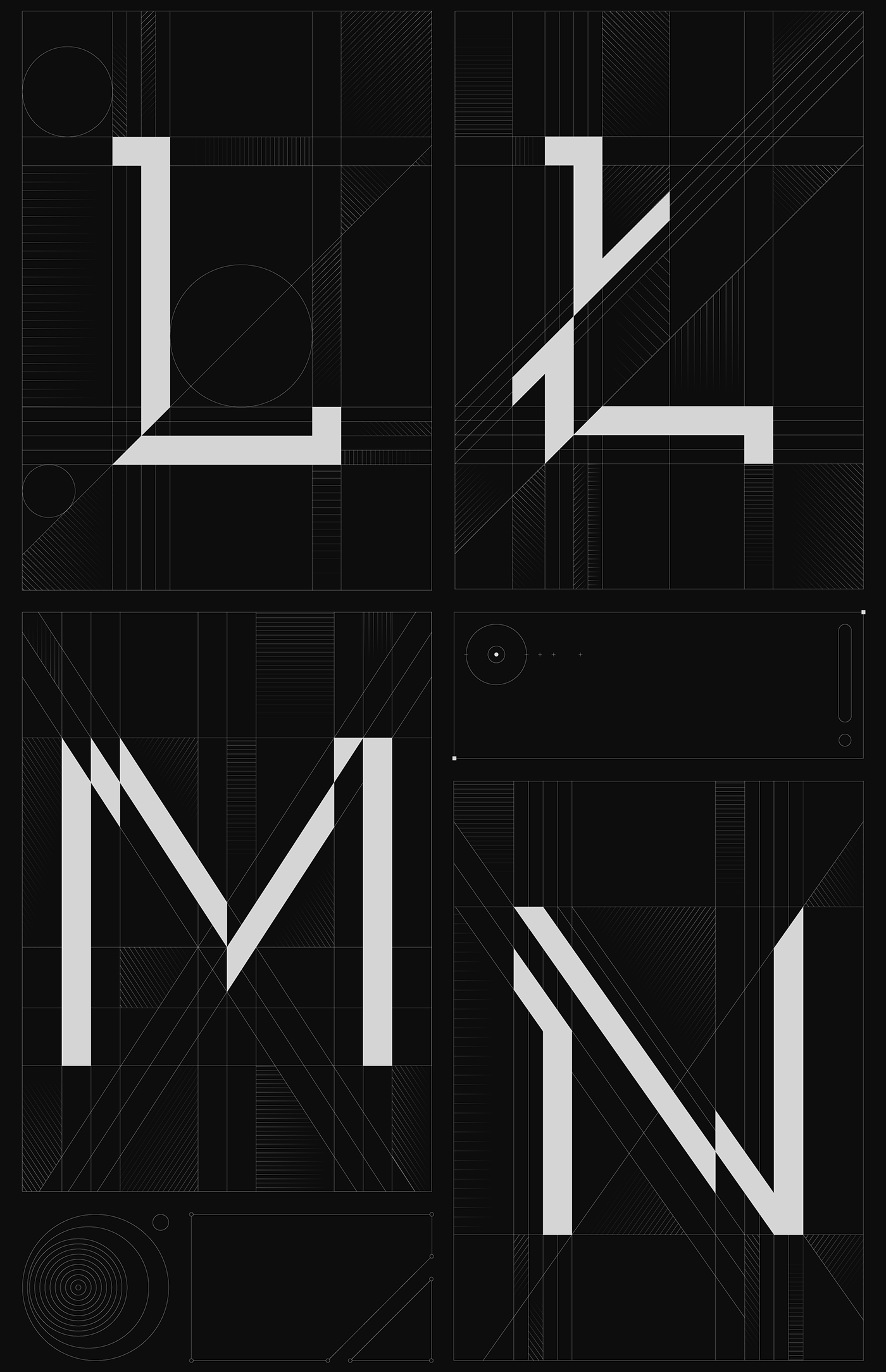 36daysoftype alphabet black and white Experimental Typography font graphic design  type design Typeface typo typography  