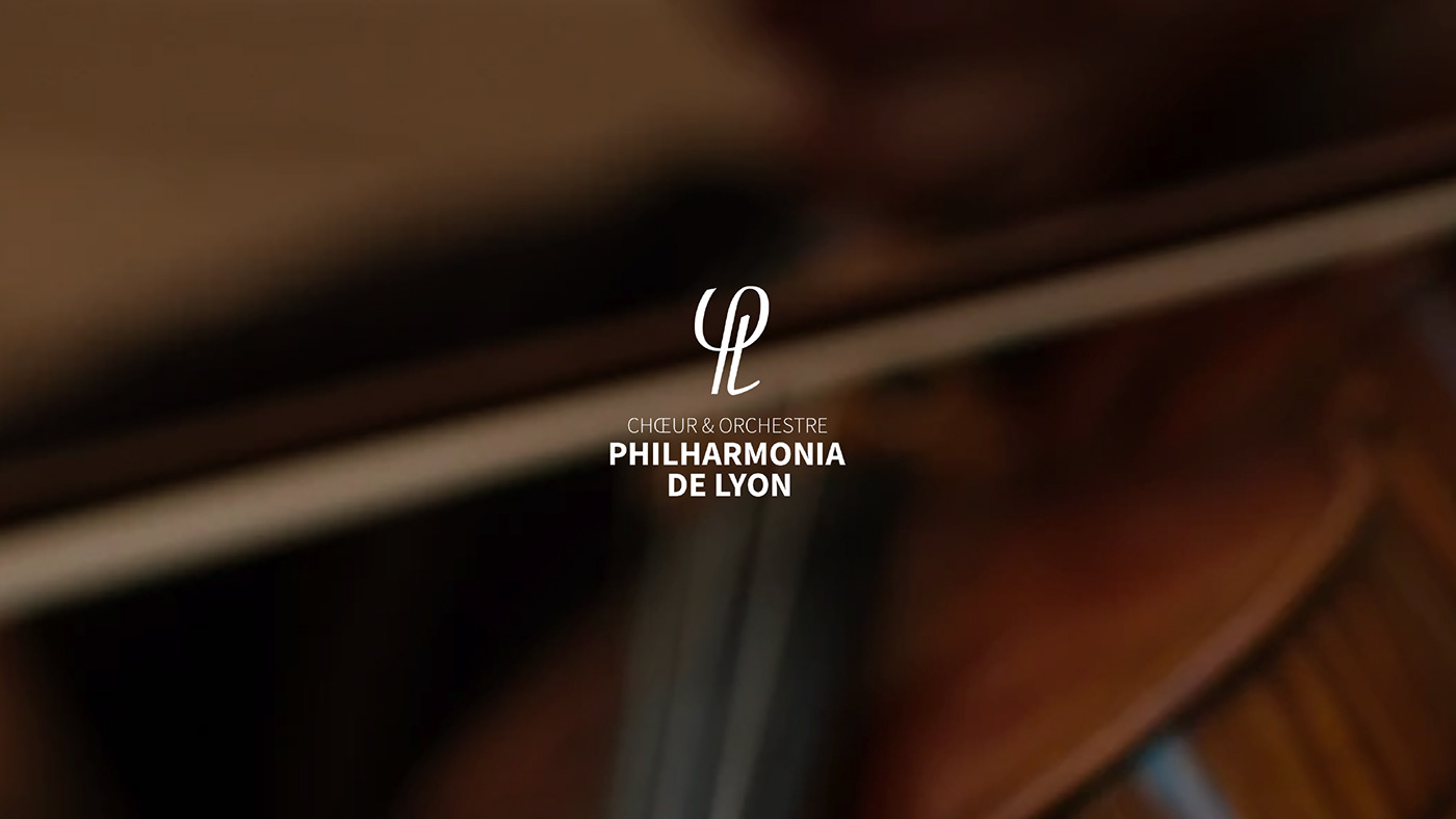 brand Classic design identity lyon music Music classic orchestra orchestre philharmonic