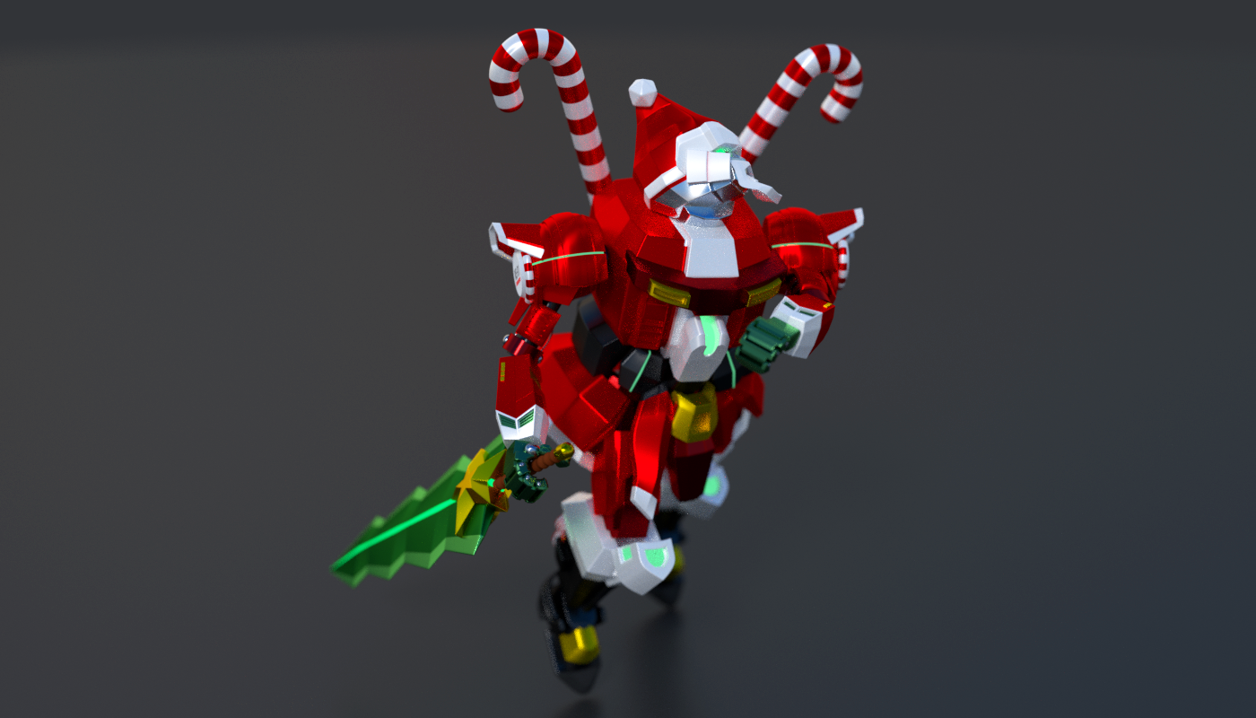 Santa Claus santa Christmas robot holidays toy mecha