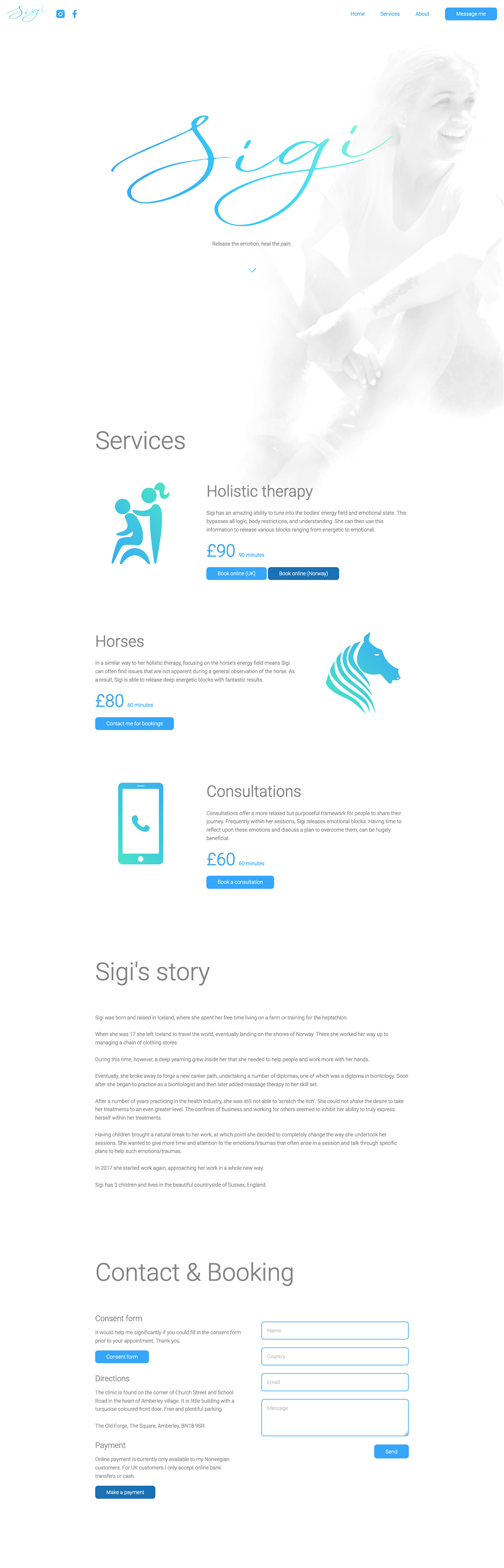 branding Logo Design massage Massage Therapist therapy Web Design web development UI/UX Website Design