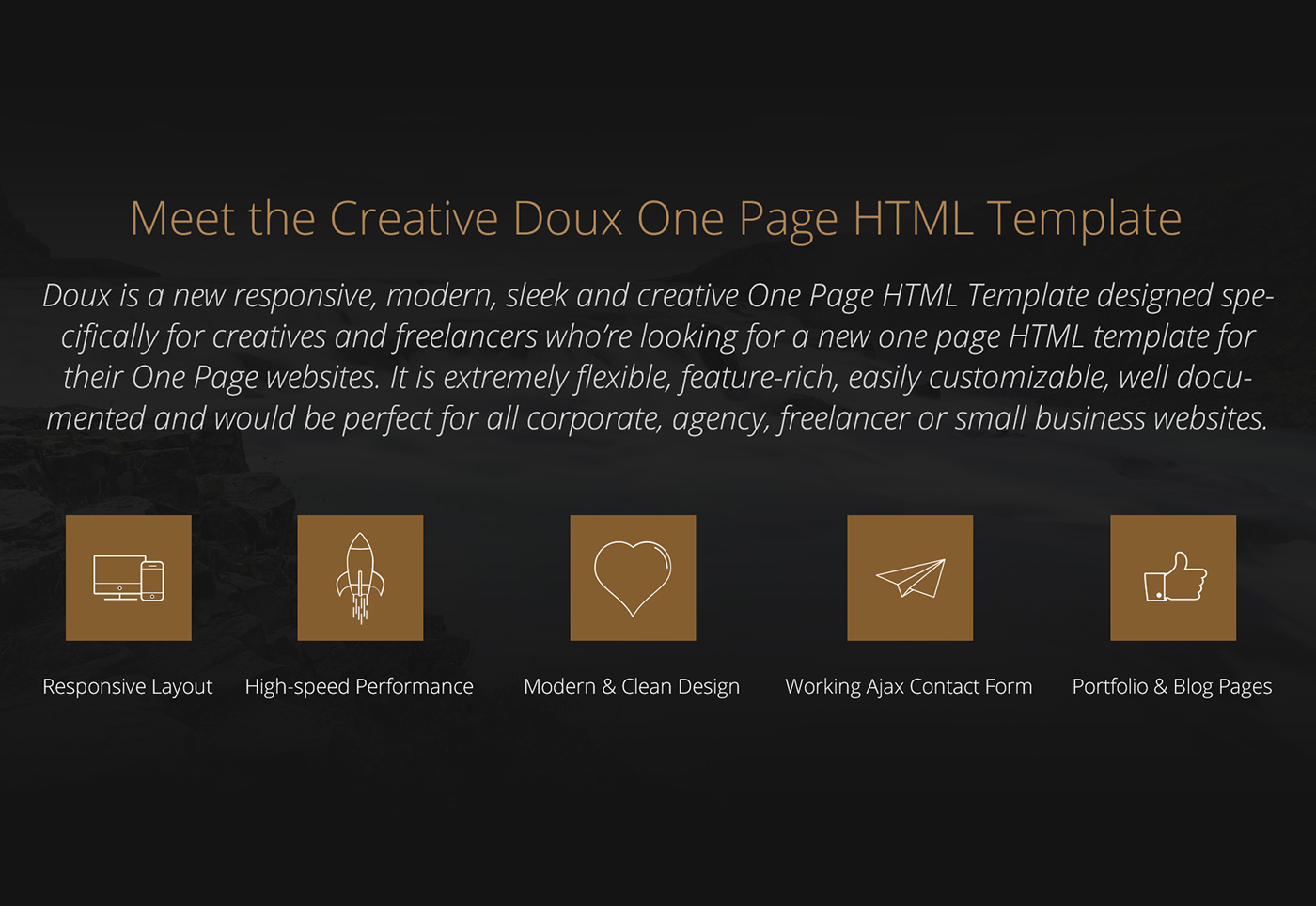 themeforest HTML Website Web Responsive corporate creative Theme