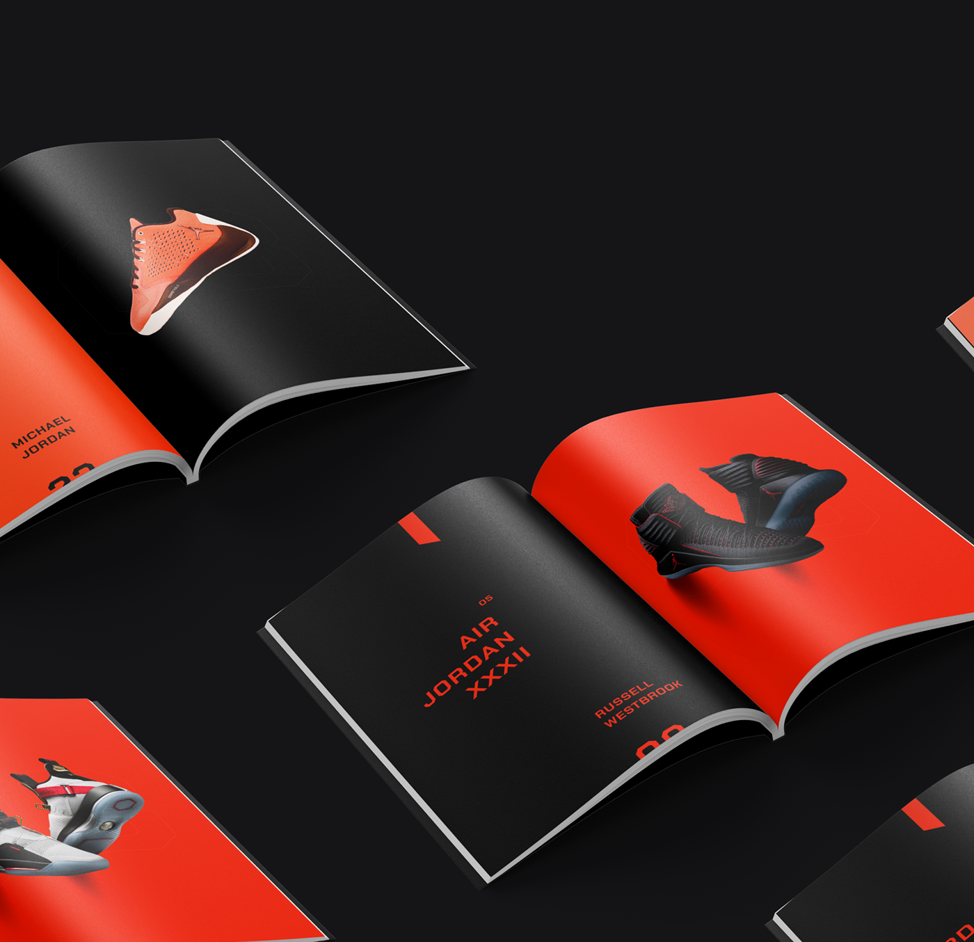 jordan catalog brochure typography   Layout Booklet magazine