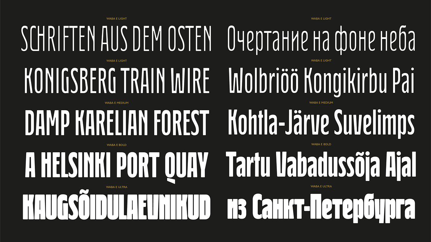 font Display art nouveau reverse weight condensed german poster monogram Typeface free
