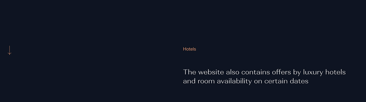 ux UI Web Design  luxury chalet Booking Adaptive Website
