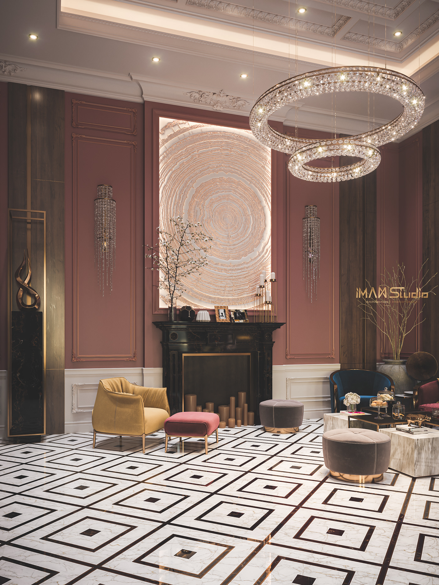 contemporary Interior interior design  luxurious luxury reception