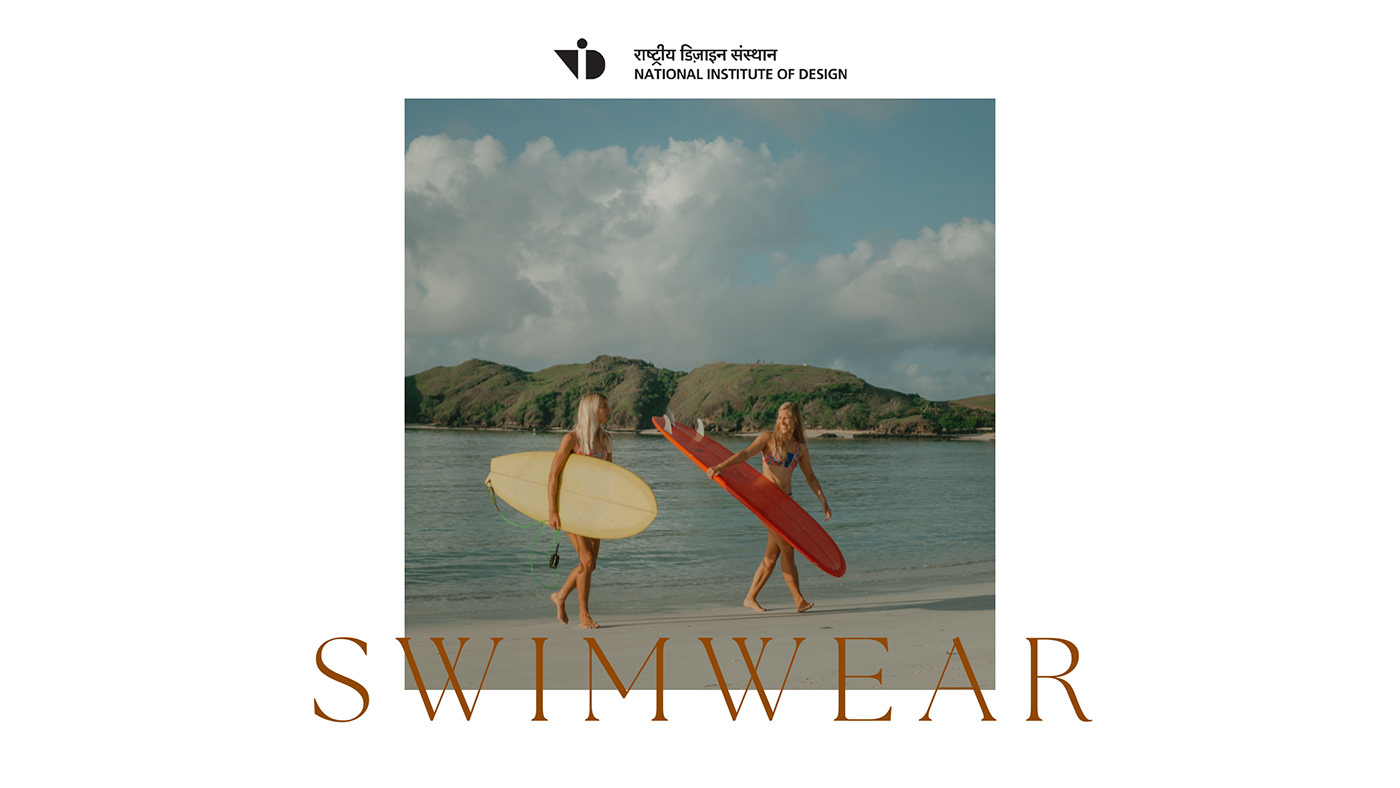swimwear abstract geomatric knitwear design Glitch indianswimwear