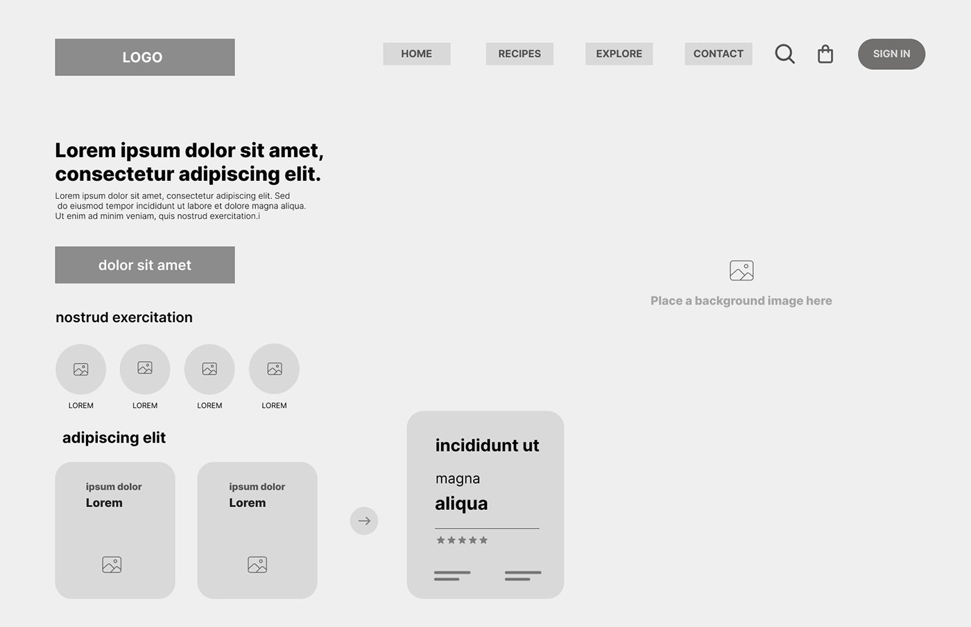 Culinary Food Website food map design interactive design UI/UX Figma landing page user interface Website