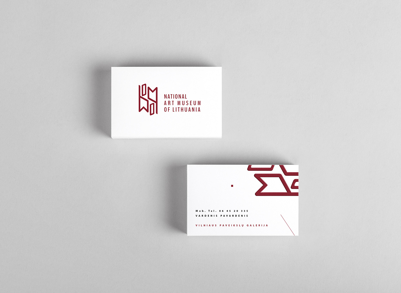 art artgallery brand branding  gallery history lithuania museum museumbrand red