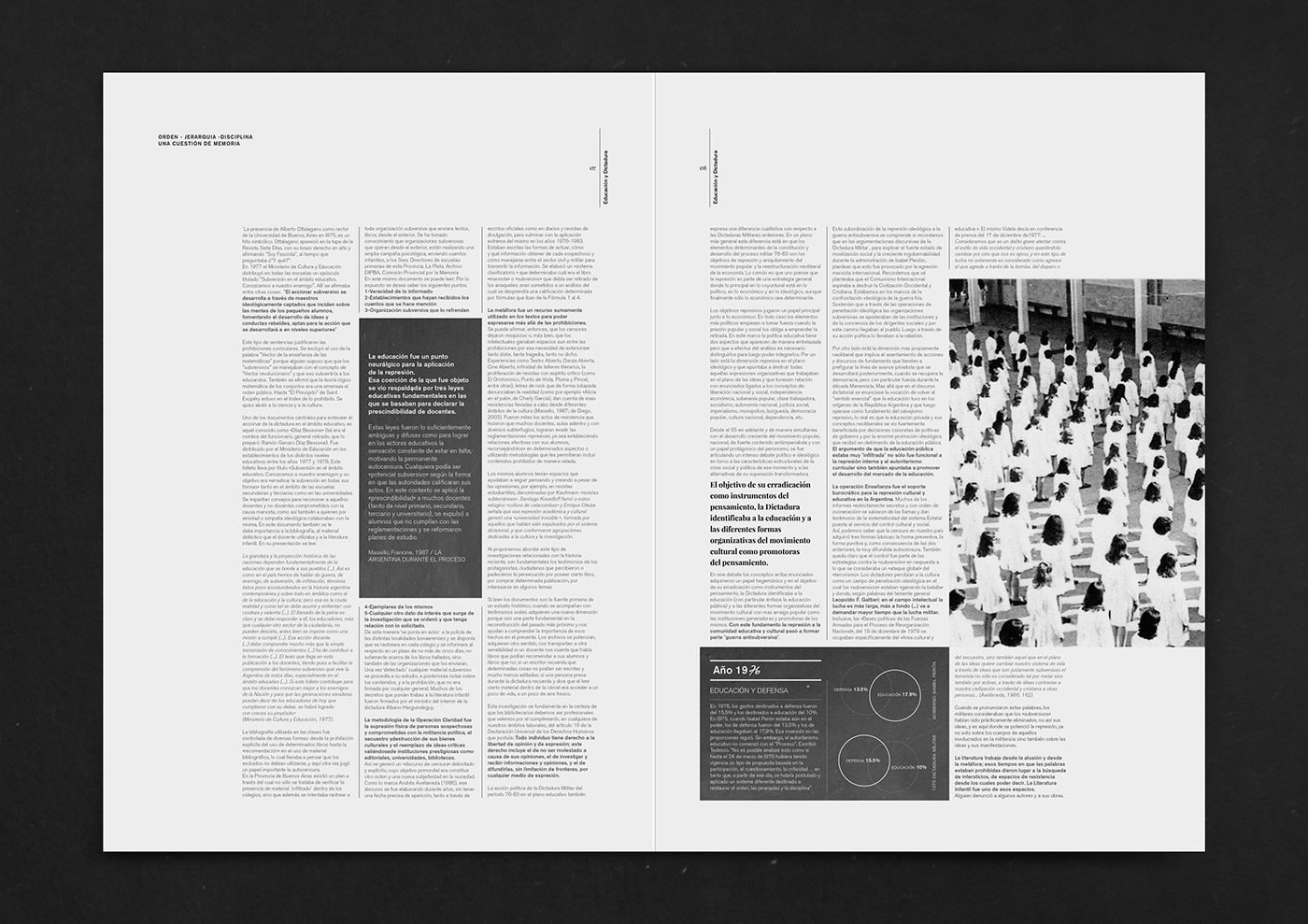 editorial uba Layout magazine Gabriele design newspaper type fadu Booklet
