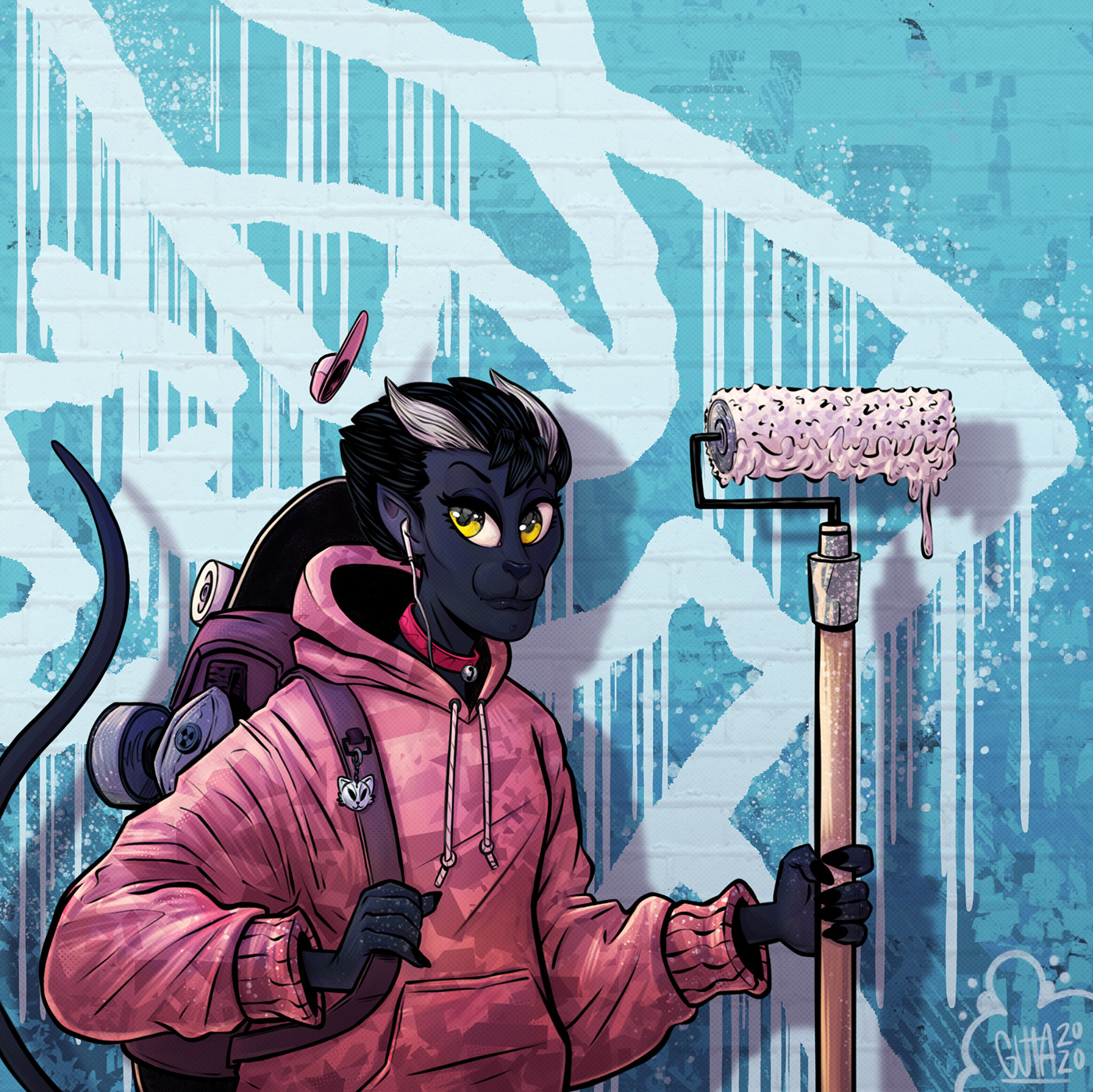 characters Comics Illustration comicsart digital graffiti Graffiti Caracter Procreate street culture