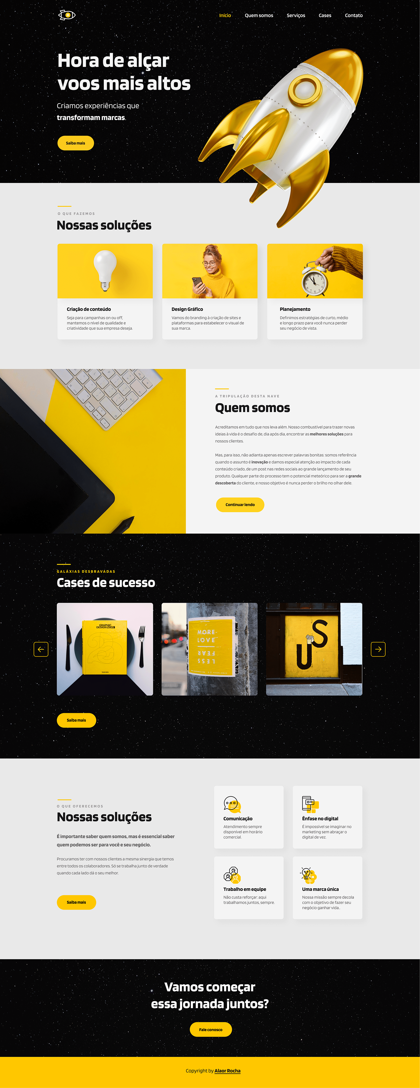 agencia agency Interface Layout site Webdesign Website landing page Figma Web Design 