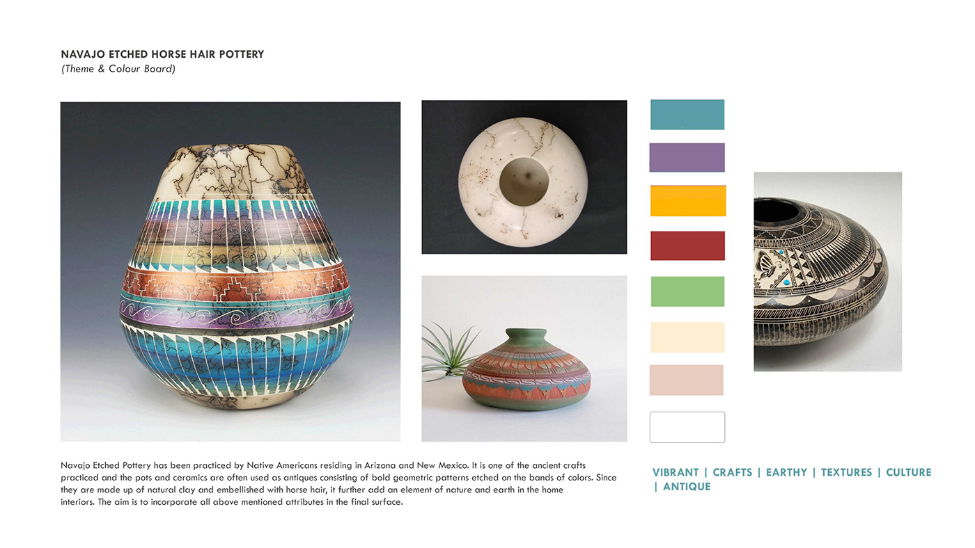 craft indigenous jacquard Pottery weaving West USA