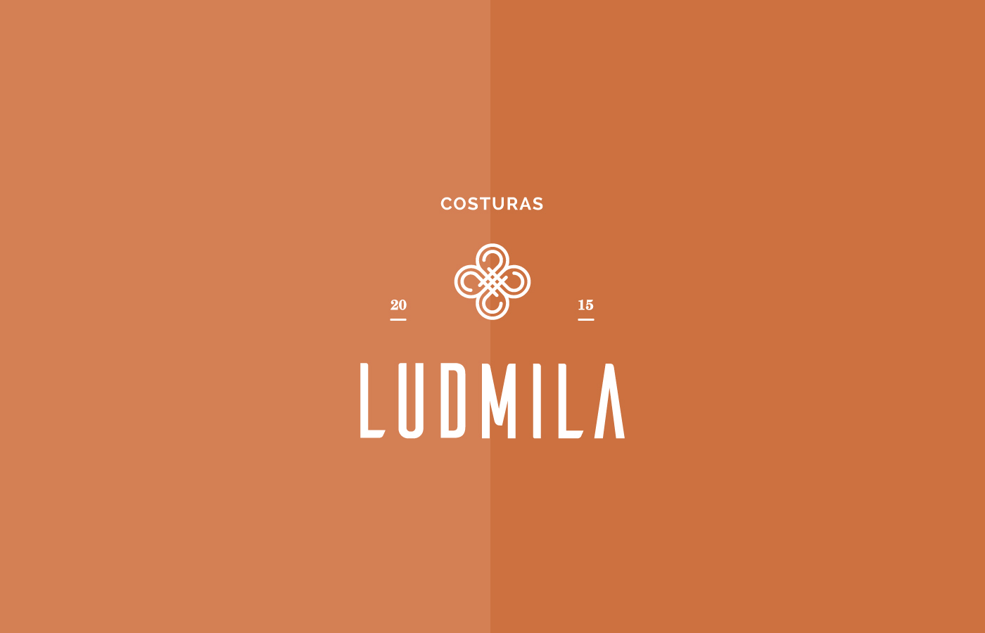 logos logo brand identity pedro brands pedro almeida Ludmila seamstress stationary minimalistic minimal