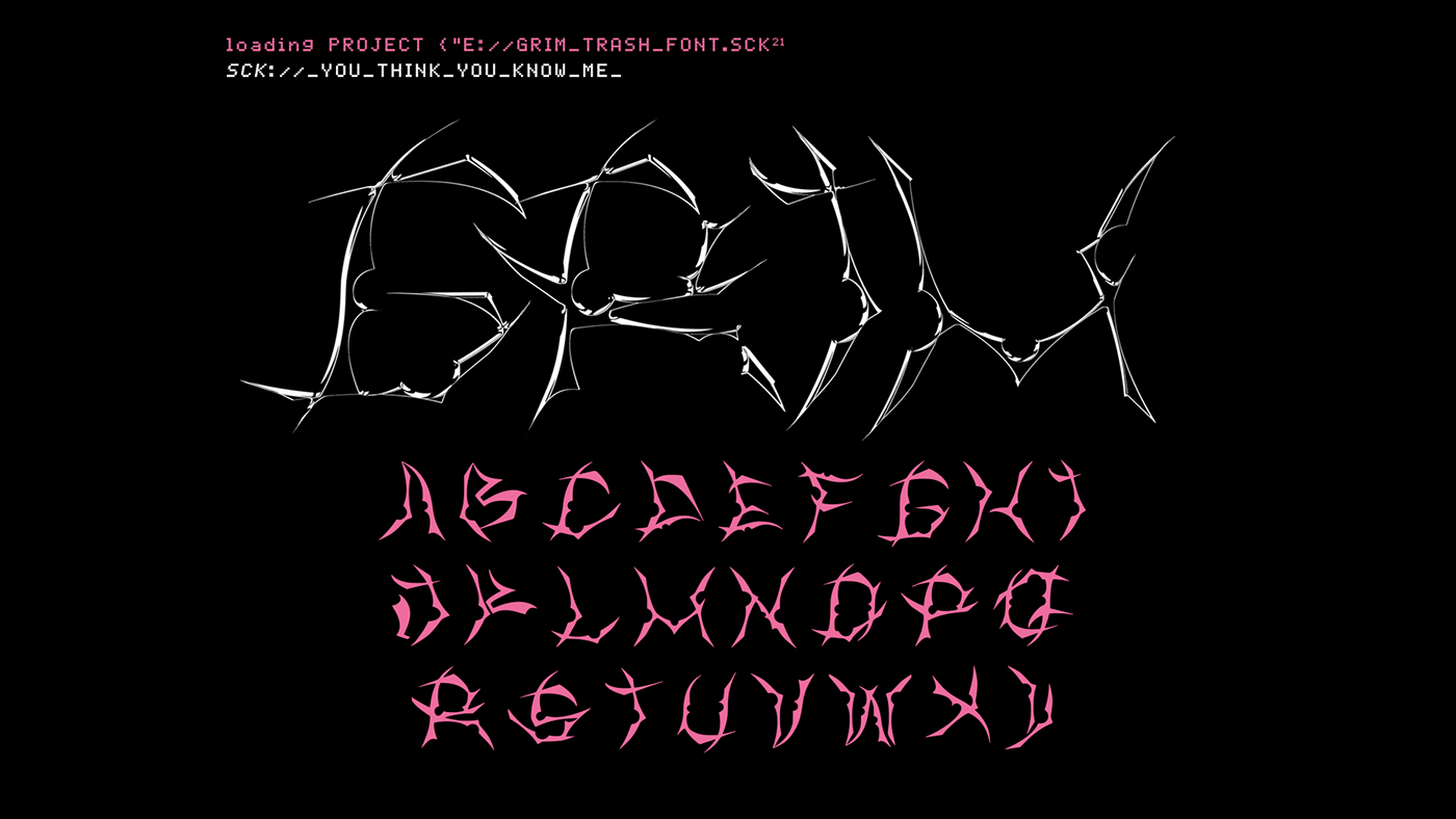 album cover Free font Modern Design modern type Poster Design typography   vector font logo Typeface