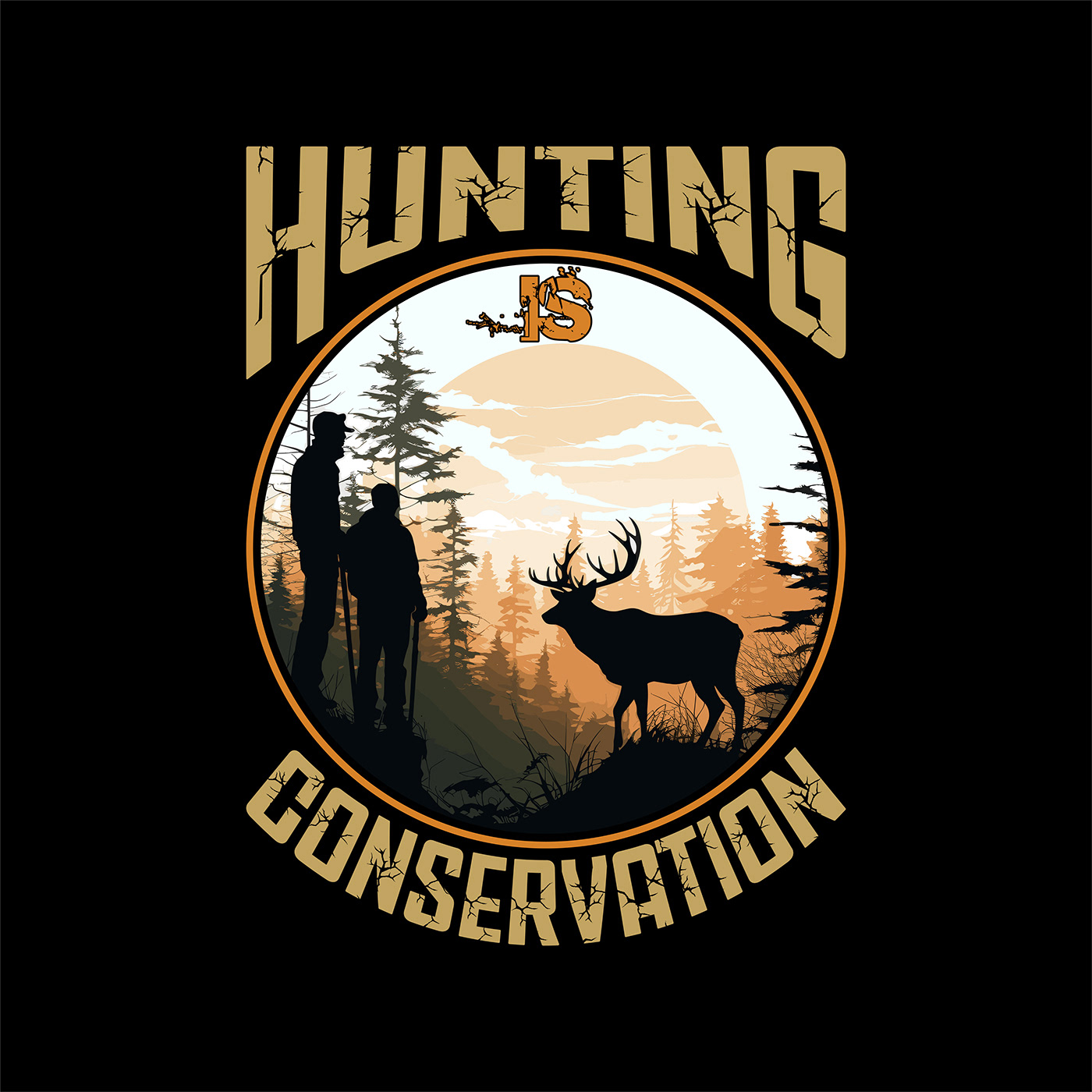 hunting t shirt design vector, Hunt t shirt design