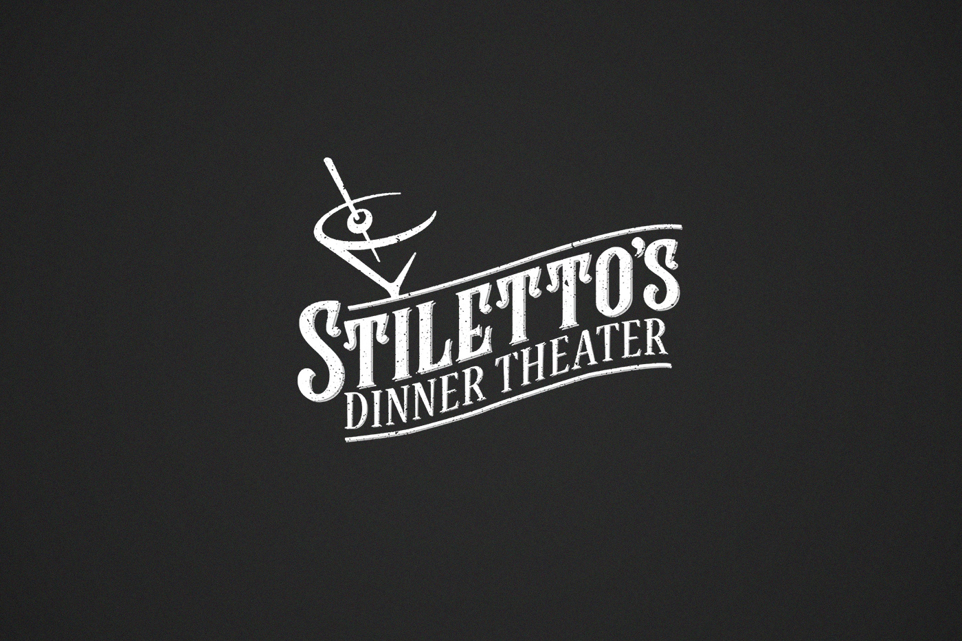 design logo stiletto's theater 