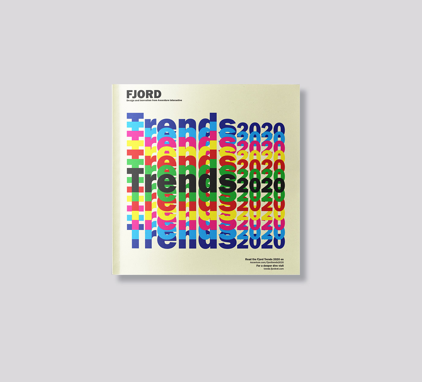 book design fjord trends Layout print publication simple typography  