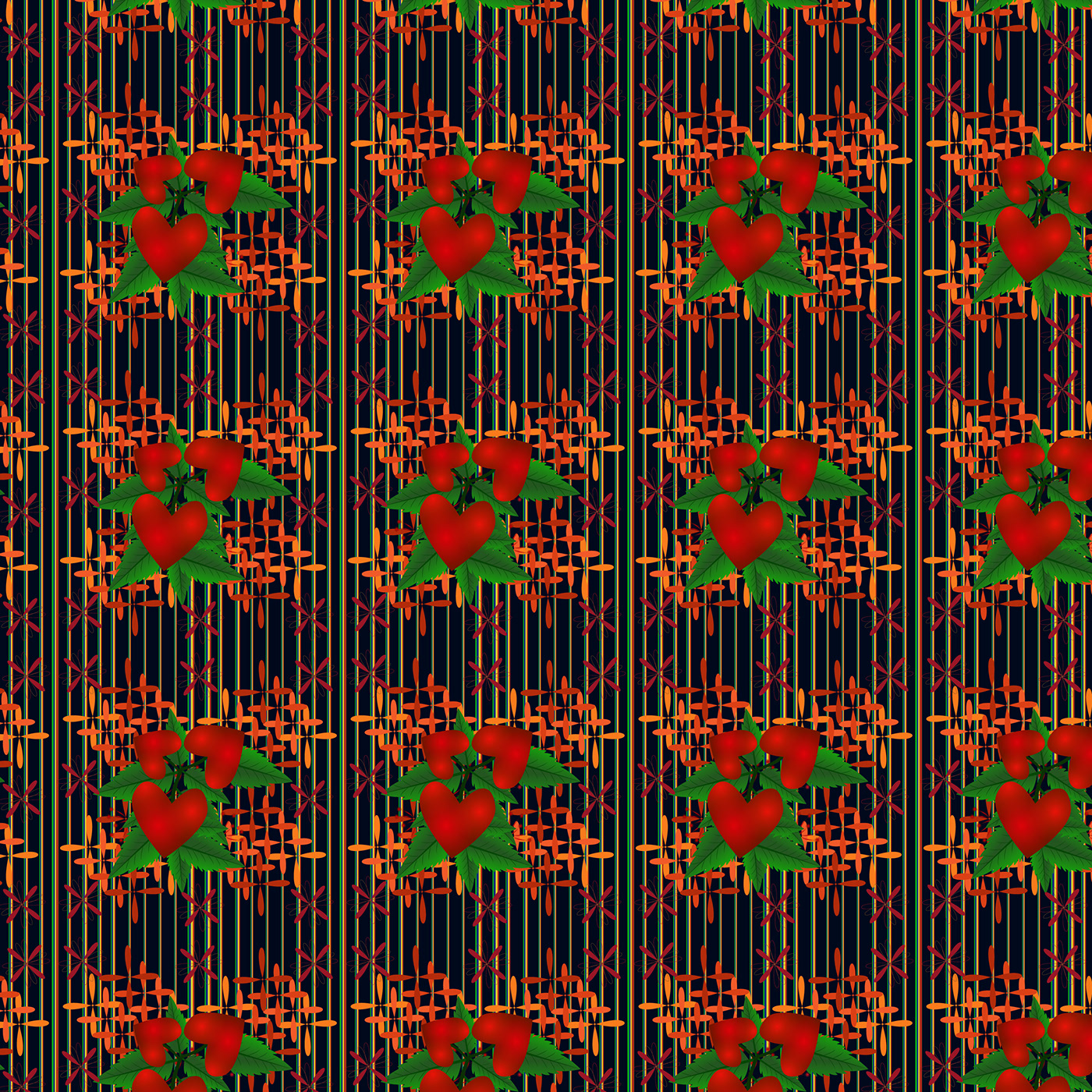 Packaging Graphic Designer seamless pattern vector pattern design print designer textile design  pattern abstract leaf pattern design Love Patterns Background