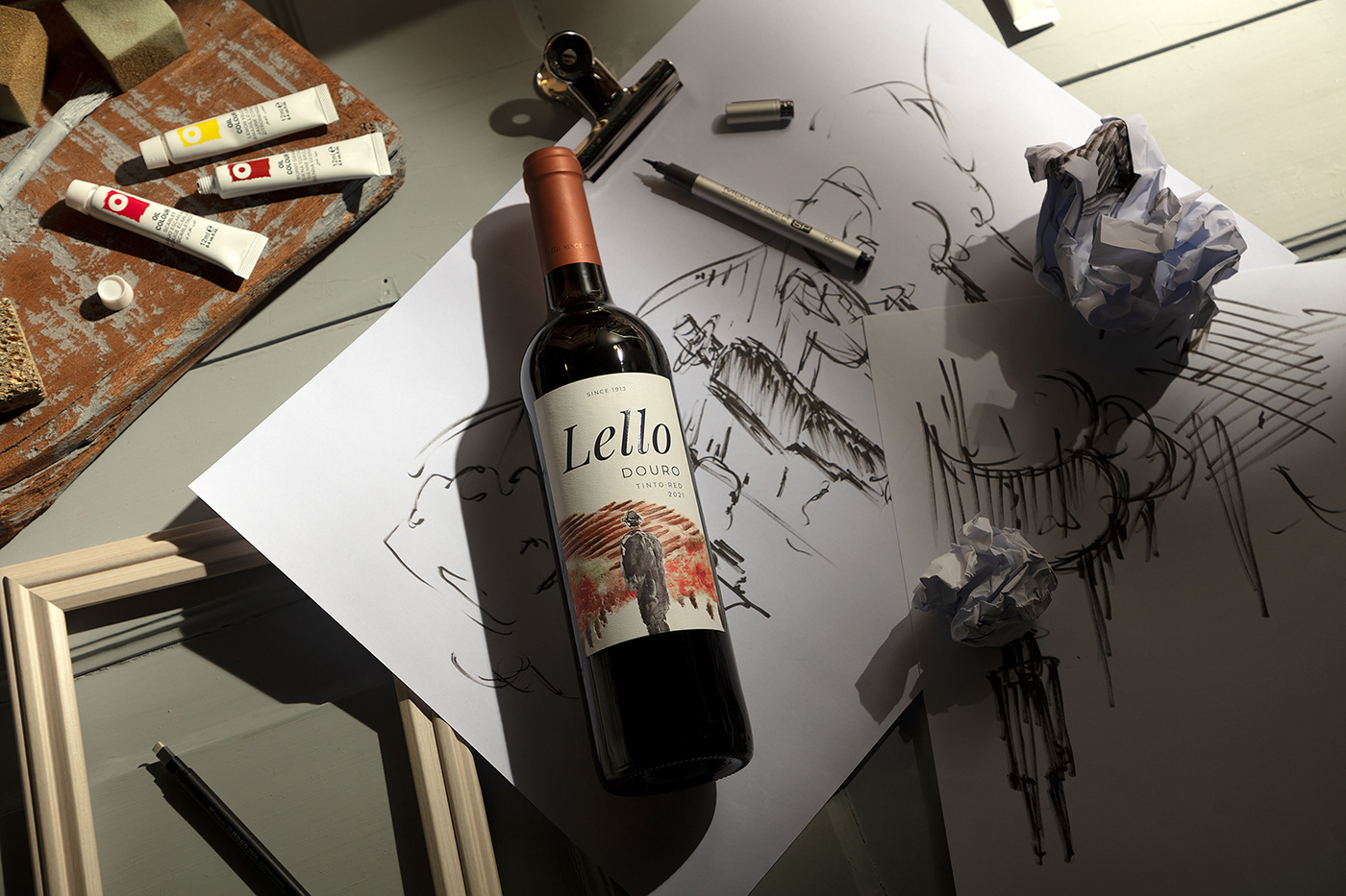 ILLUSTRATION  Drawing  packaging design branding  Photography  label design wine
