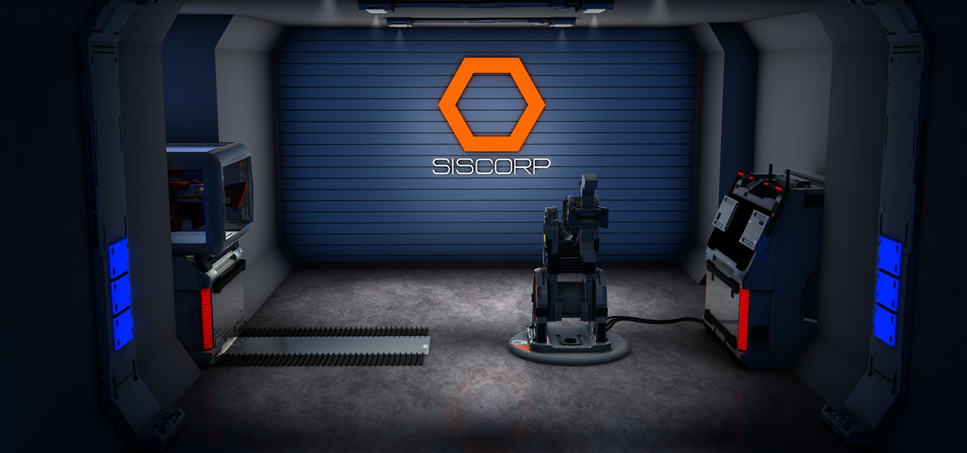 Angrobot robot rigging 3D aditya SEC S.E.C BRM game Cod call of duty cinema 4d realflow