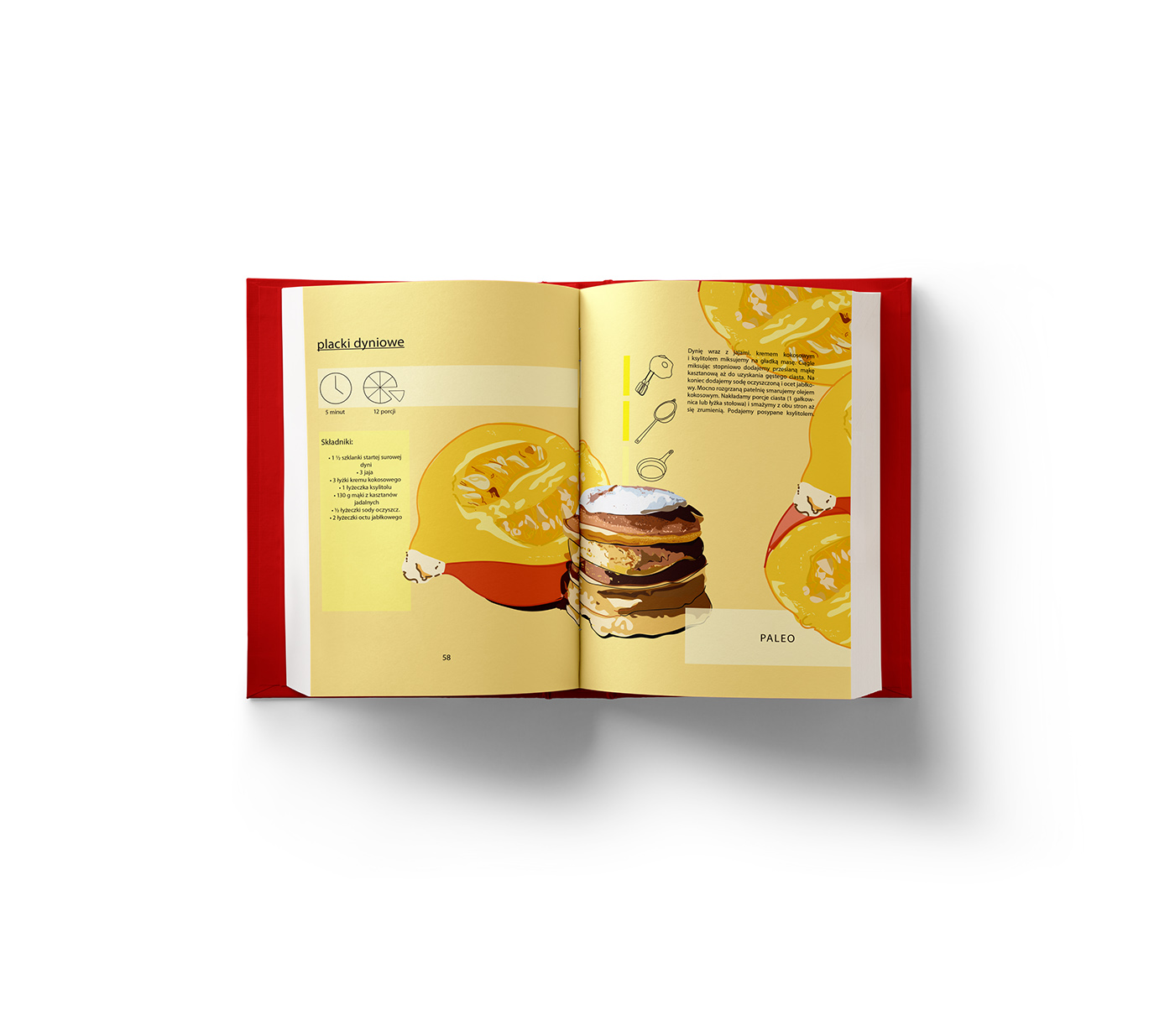 illustrations Layout typography   book design publicatons cookbook graphic