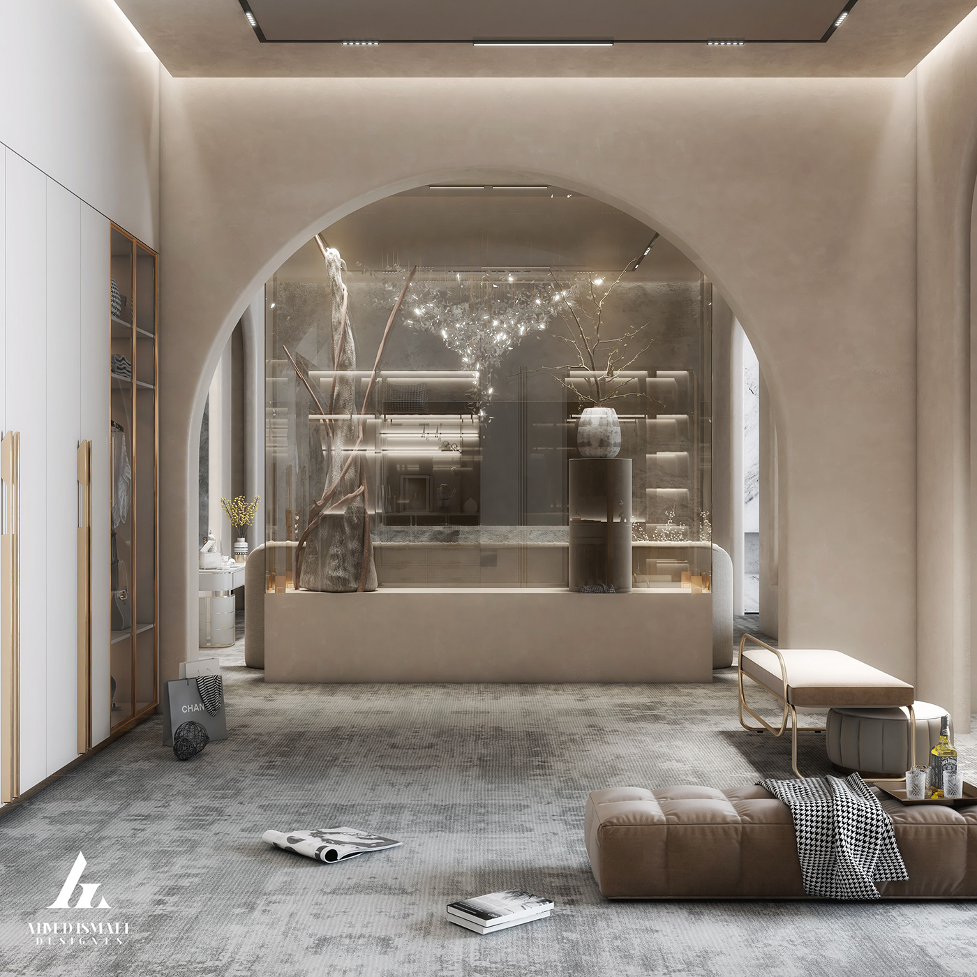 3ds max Advertising  architecture bedroom design Interior interior design  marketing   modern visualization