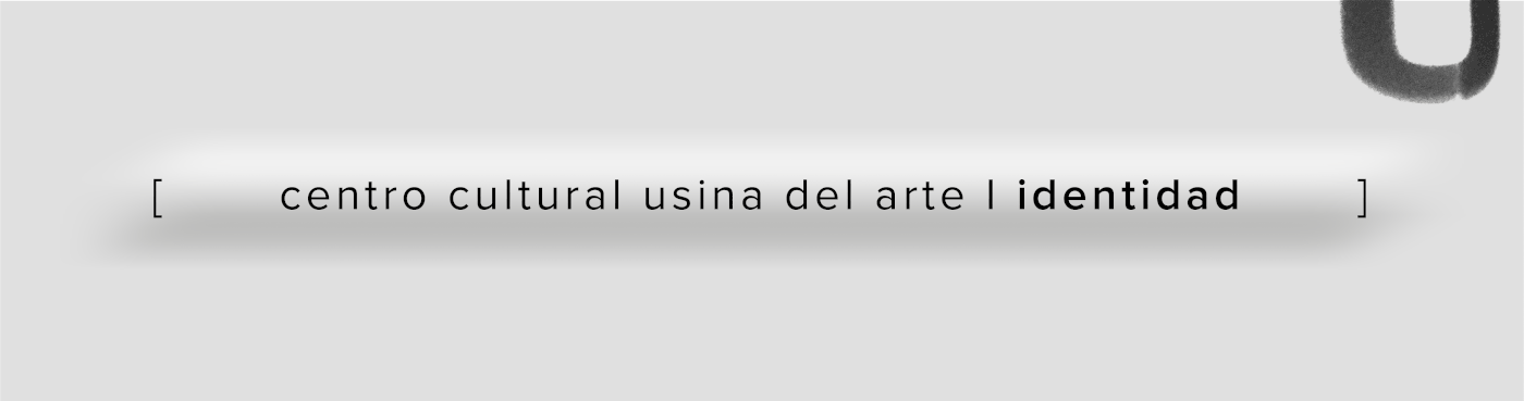 centro cultural Usina del Arte identidad Diseño Gabriele fadu poster graphic design  branding  identity Signage