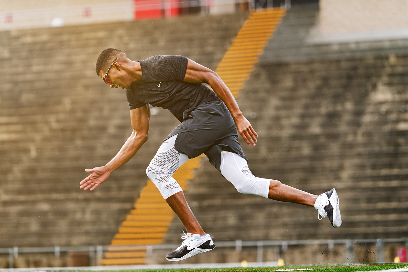 sports action Nike running training athletes athlete football sport