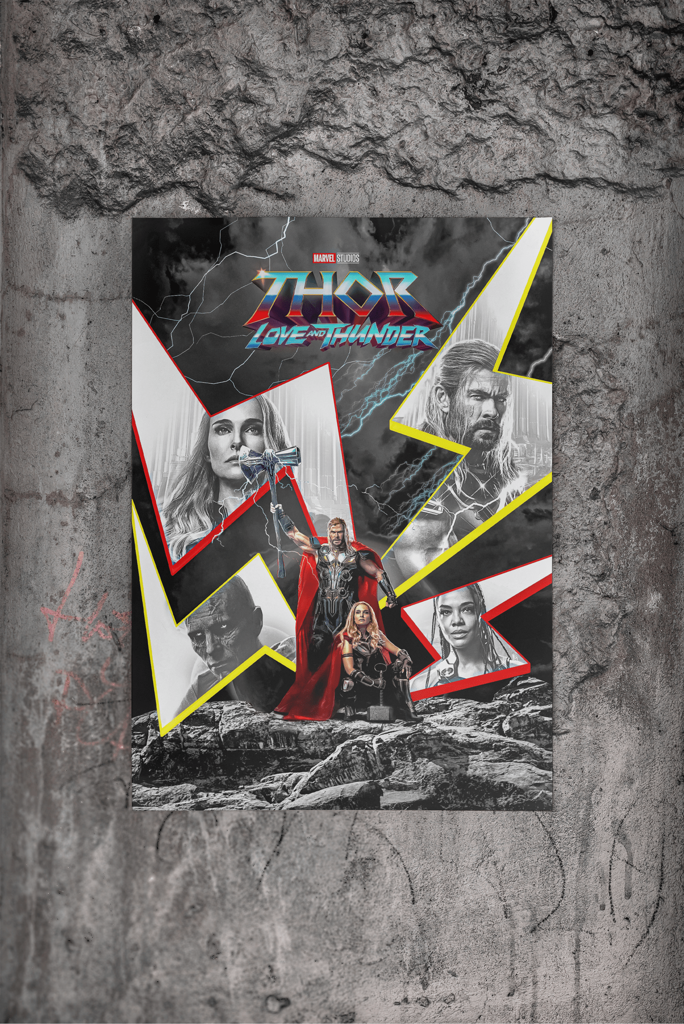 Avengers Loki Love and Thunder marvel marvel comics movie poster poster Thor art Marvel Studios