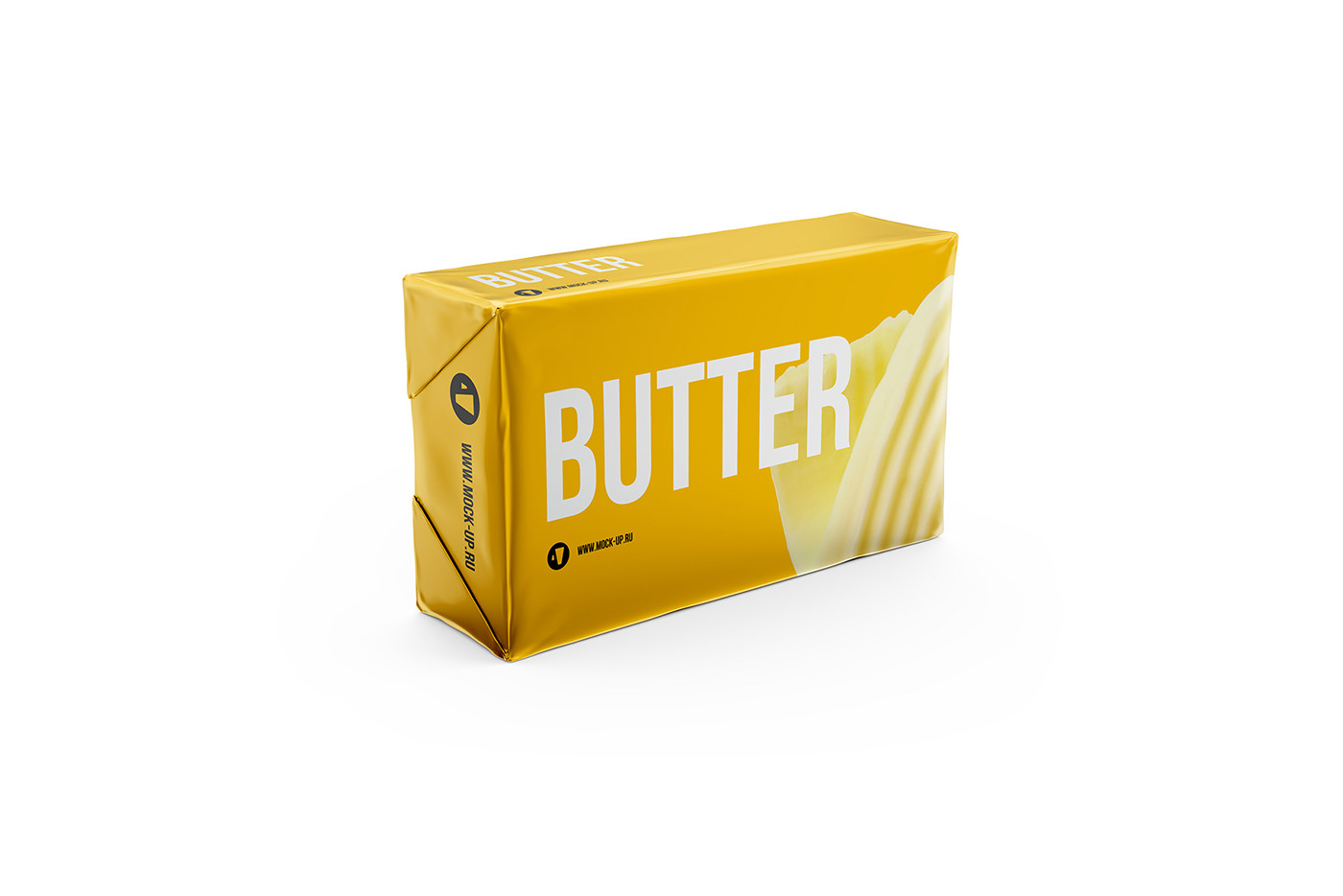 front butter Packaging mocap mock up design block brick free