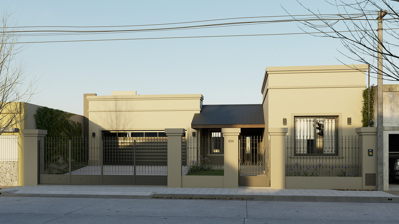 3D 3ds max 3d modeling 3d design architecture archviz vray visualization Render house