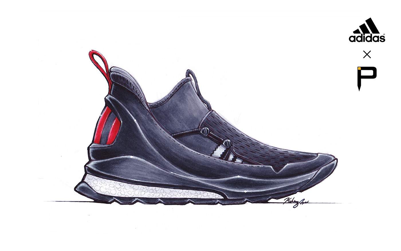 footwear design Pensole adidas footwear product design  sneakers shoe design conceptkicks shoes design industrial design 