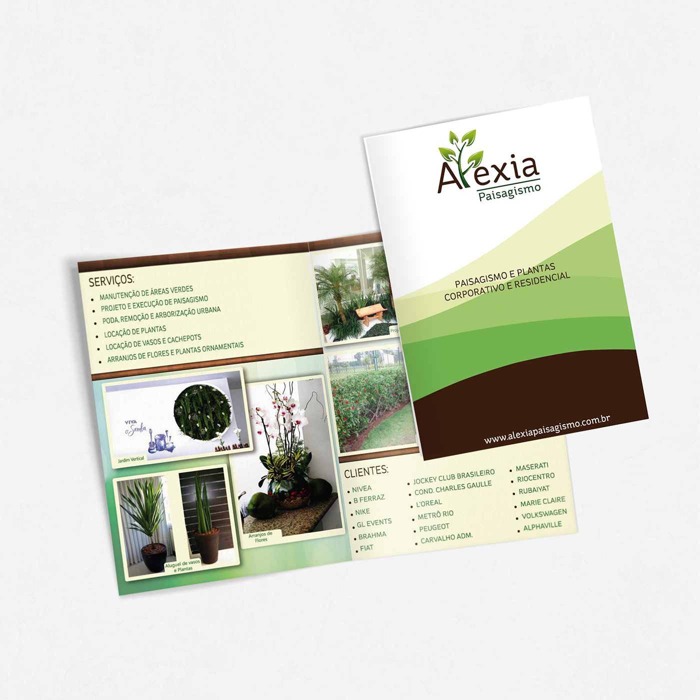 folder Design Graphic brochure