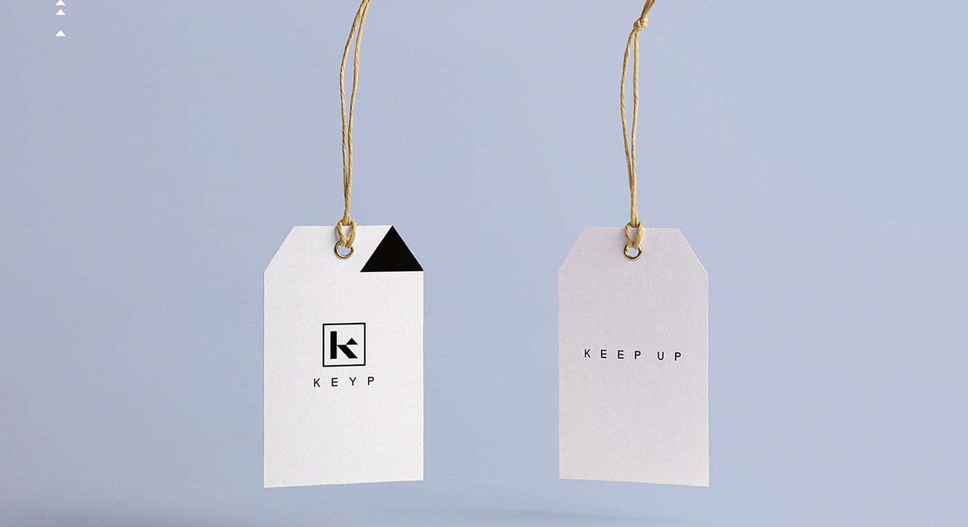 Fashion  keyp rebranding minimalist up