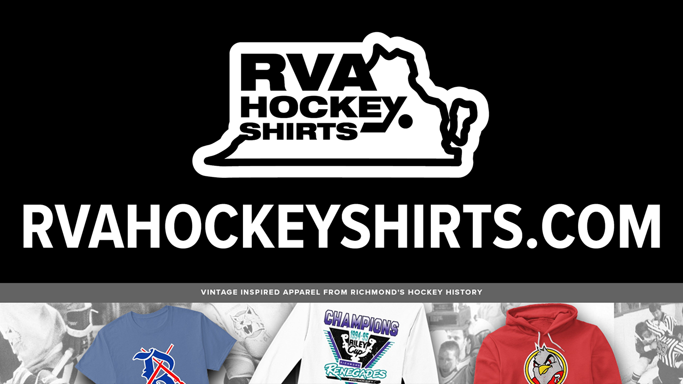 hockey richmond virginia rva Apparel Design sports t-shirt vintage hockey t-shirt
